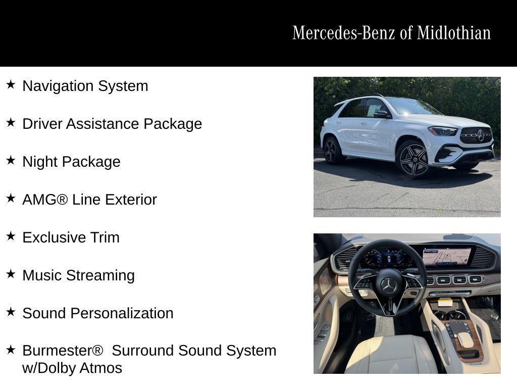 new 2025 Mercedes-Benz GLE 450 car, priced at $85,630