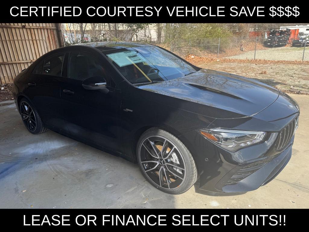 used 2025 Mercedes-Benz AMG CLA 35 car, priced at $61,400