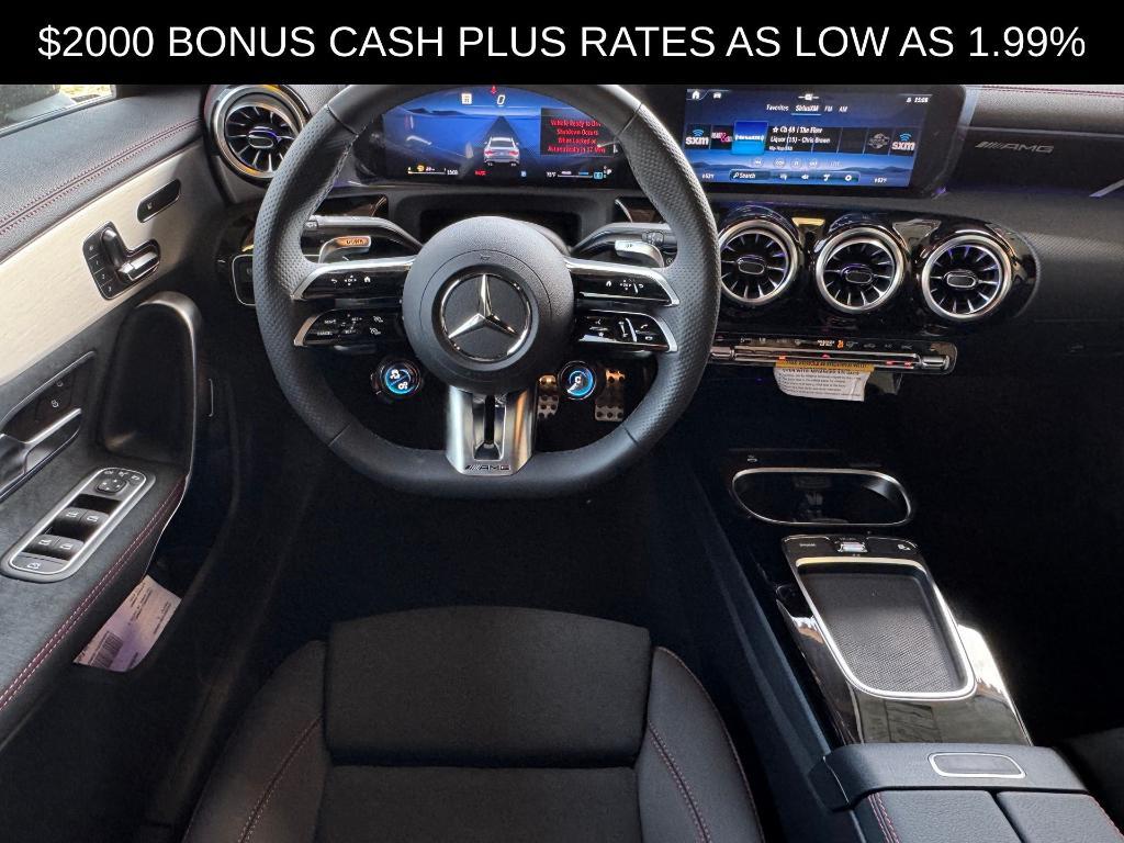 new 2025 Mercedes-Benz AMG CLA 35 car, priced at $61,400