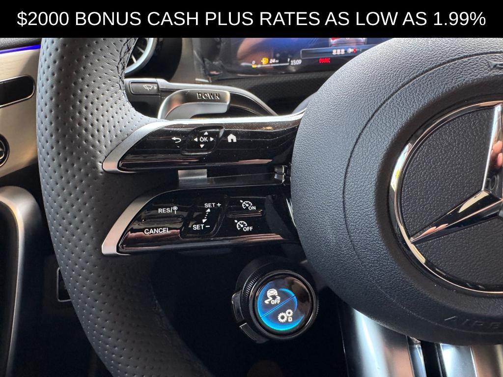 new 2025 Mercedes-Benz AMG CLA 35 car, priced at $61,400