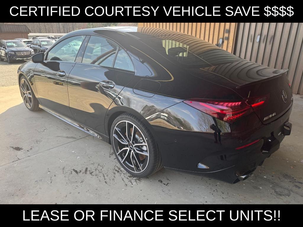 used 2025 Mercedes-Benz AMG CLA 35 car, priced at $61,400