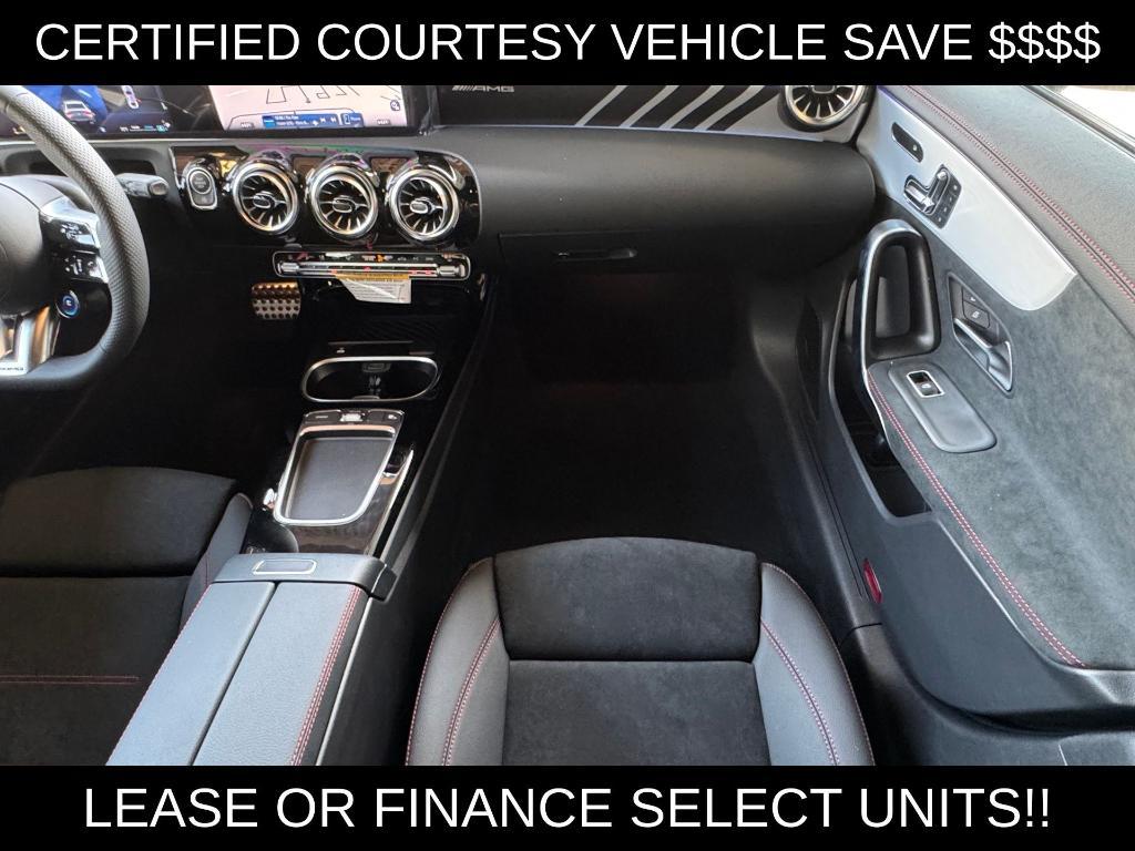 used 2025 Mercedes-Benz AMG CLA 35 car, priced at $61,400