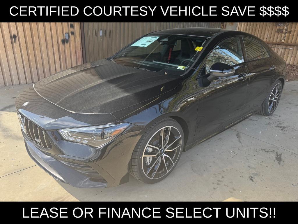 used 2025 Mercedes-Benz AMG CLA 35 car, priced at $61,400