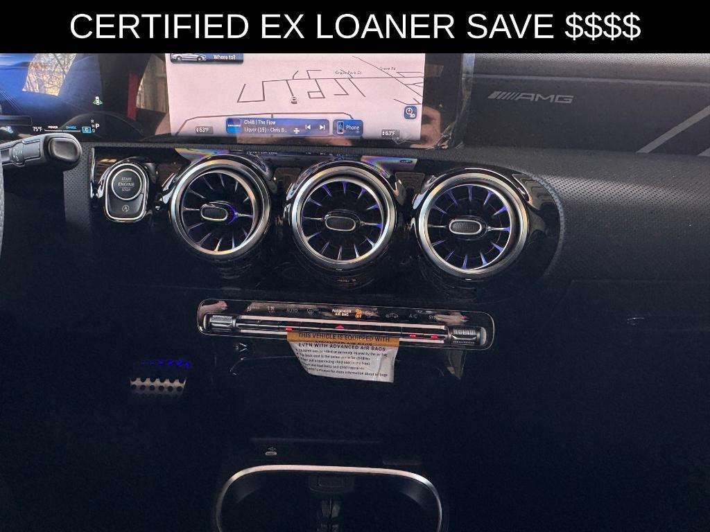 used 2025 Mercedes-Benz AMG CLA 35 car, priced at $61,400