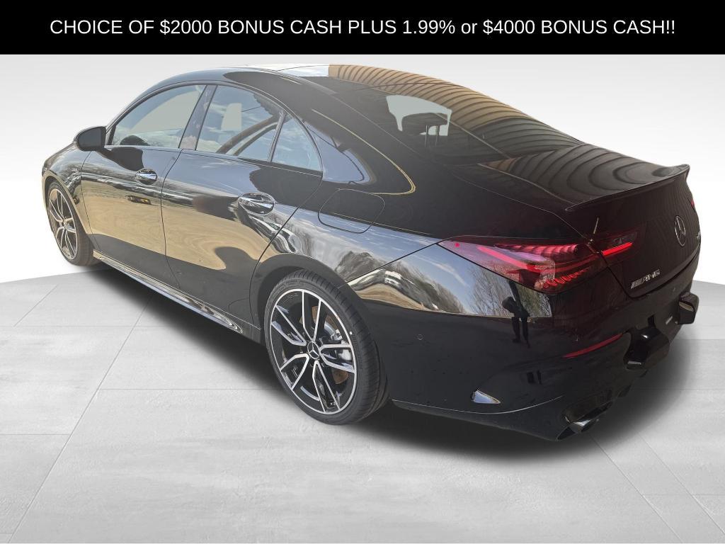 new 2025 Mercedes-Benz AMG CLA 35 car, priced at $61,400