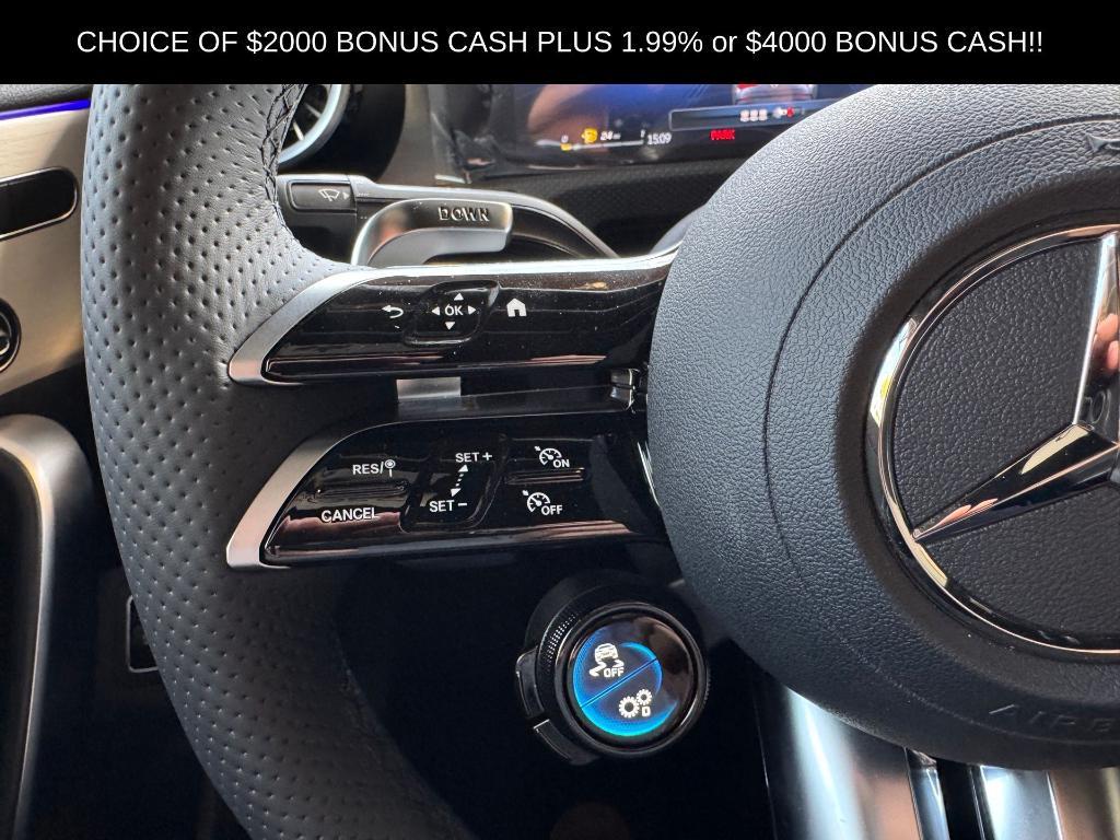 new 2025 Mercedes-Benz AMG CLA 35 car, priced at $61,400
