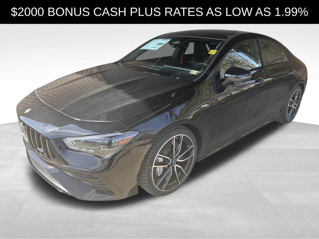 new 2025 Mercedes-Benz AMG CLA 35 car, priced at $61,400