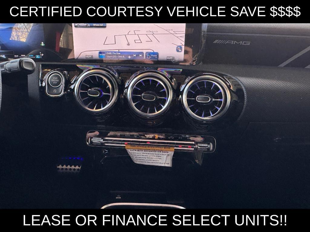 used 2025 Mercedes-Benz AMG CLA 35 car, priced at $61,400