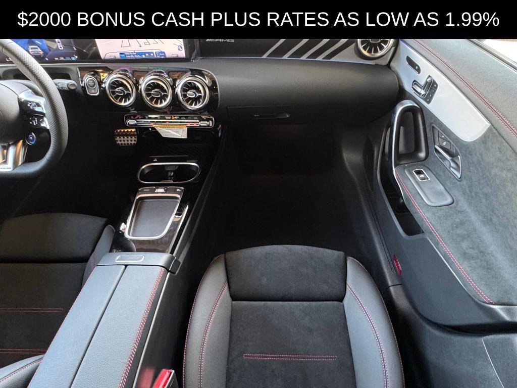 new 2025 Mercedes-Benz AMG CLA 35 car, priced at $61,400