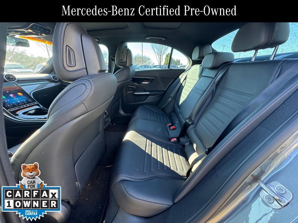 used 2025 Mercedes-Benz AMG C 43 car, priced at $60,500
