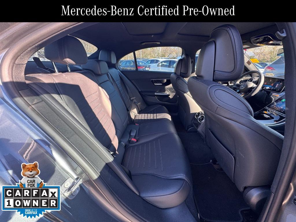 used 2025 Mercedes-Benz AMG C 43 car, priced at $60,500