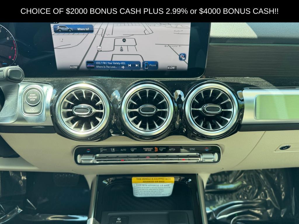 new 2025 Mercedes-Benz GLB 250 car, priced at $53,785