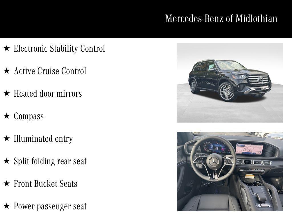 used 2025 Mercedes-Benz GLS 450 car, priced at $87,545