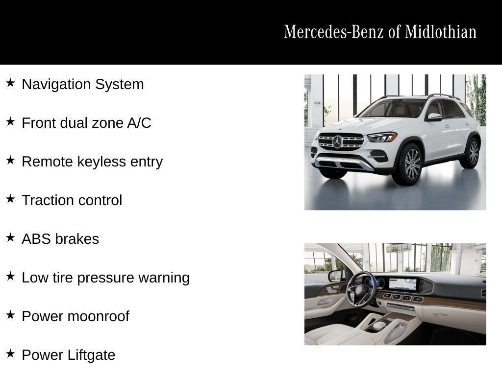 new 2026 Mercedes-Benz GLE 350 car, priced at $62,500