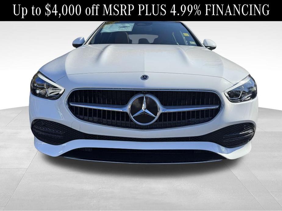 new 2025 Mercedes-Benz C-Class car, priced at $56,345