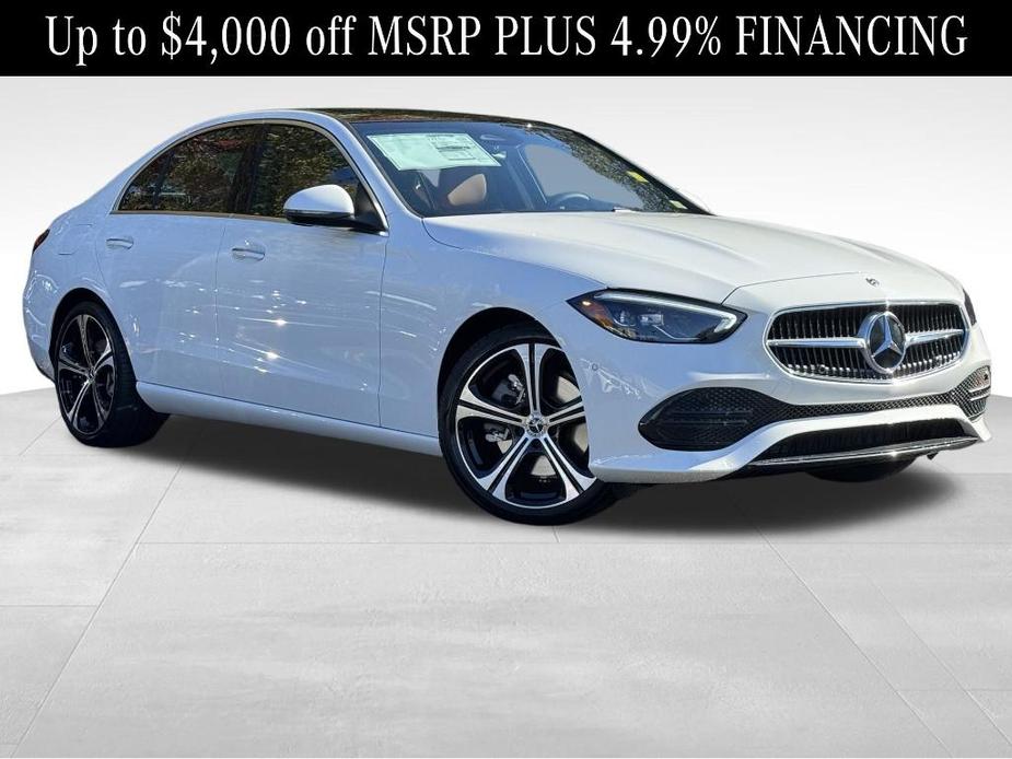 new 2025 Mercedes-Benz C-Class car, priced at $56,345