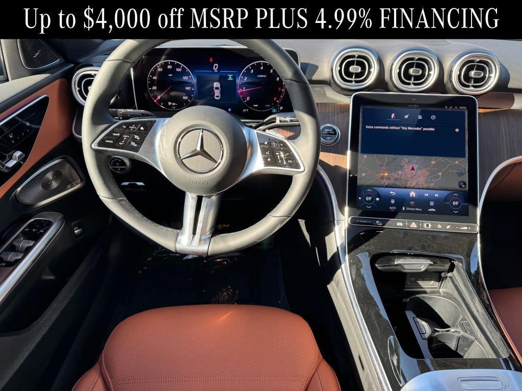 new 2025 Mercedes-Benz C-Class car, priced at $56,345