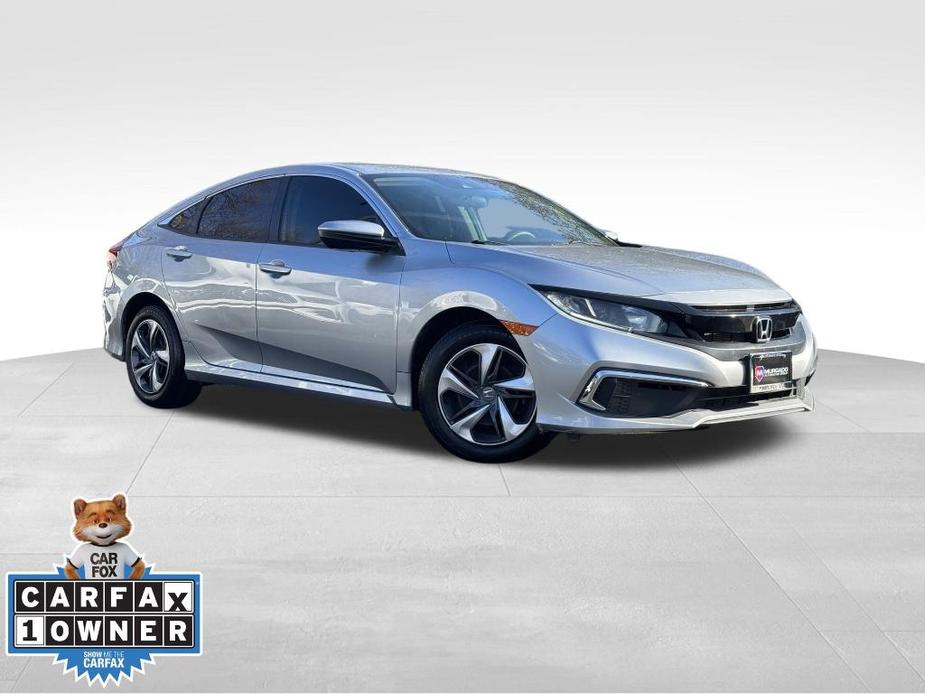 used 2021 Honda Civic car, priced at $20,000