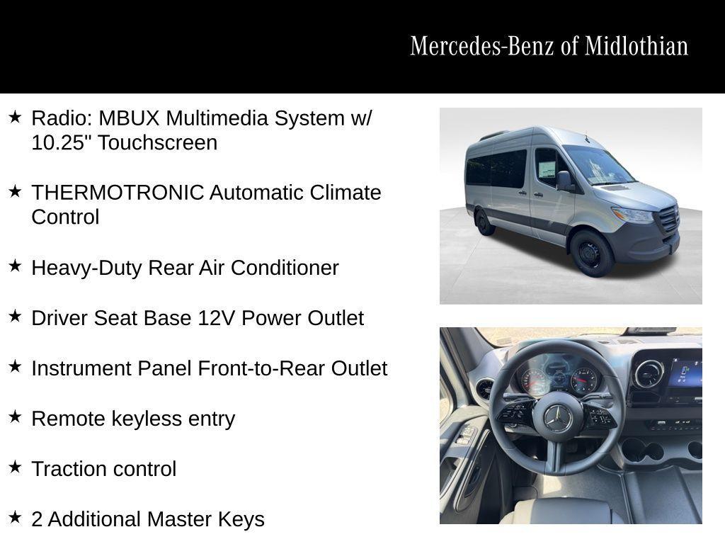 new 2025 Mercedes-Benz Sprinter 2500 car, priced at $74,574