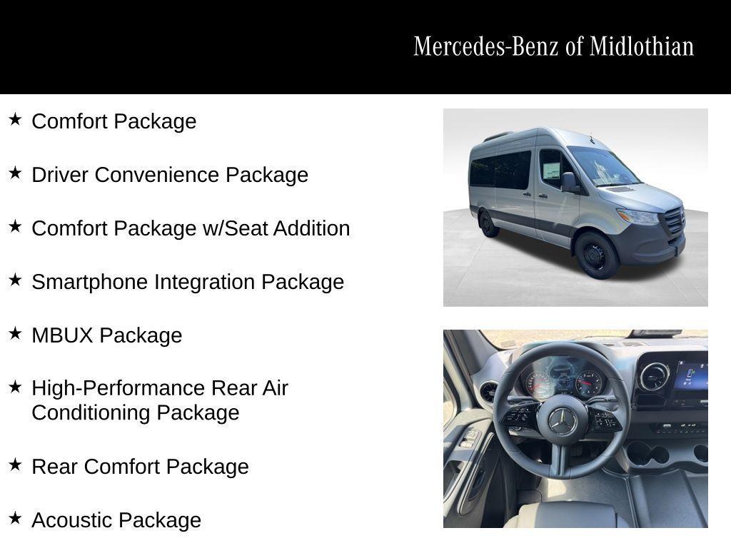 new 2025 Mercedes-Benz Sprinter 2500 car, priced at $74,574