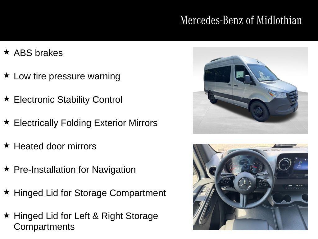 new 2025 Mercedes-Benz Sprinter 2500 car, priced at $74,574