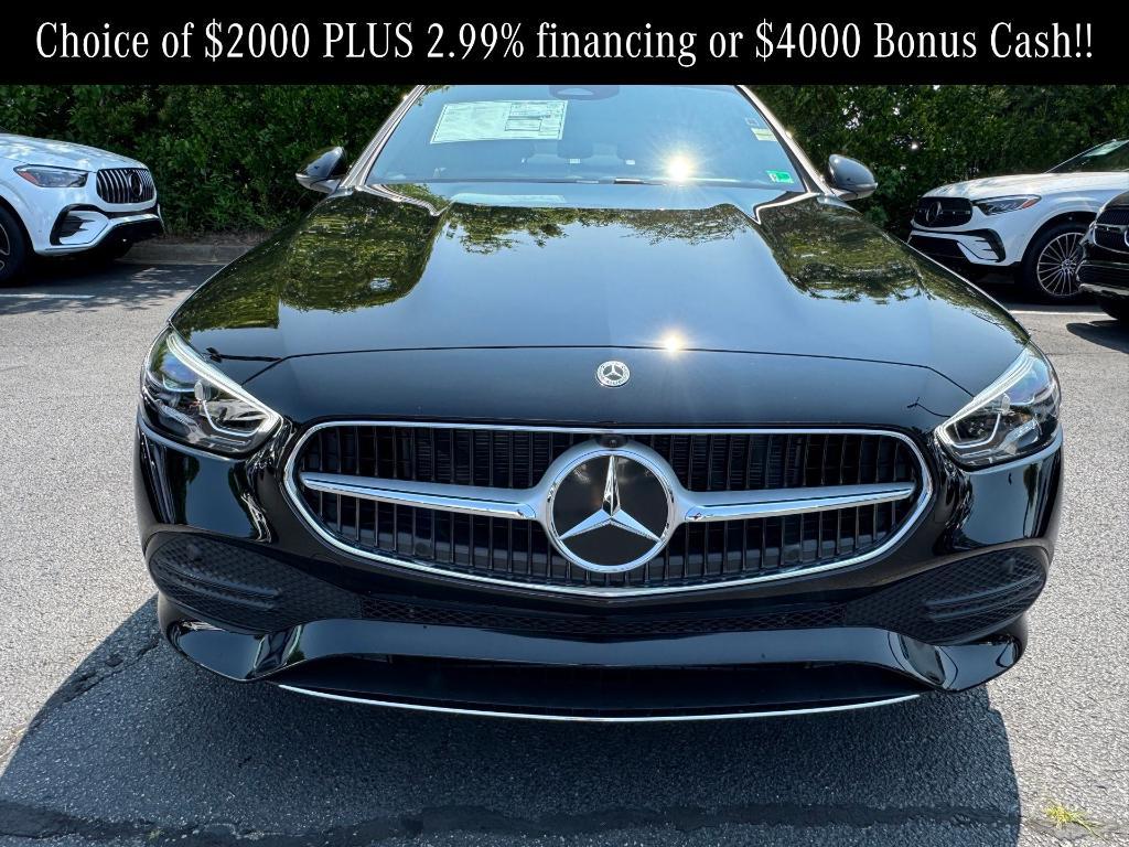 new 2025 Mercedes-Benz C-Class car, priced at $57,120