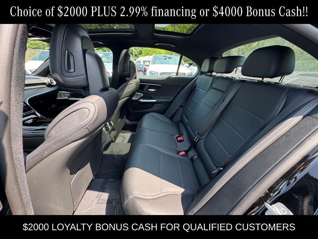 new 2025 Mercedes-Benz C-Class car, priced at $57,120