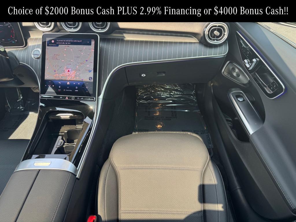 new 2025 Mercedes-Benz C-Class car, priced at $57,120
