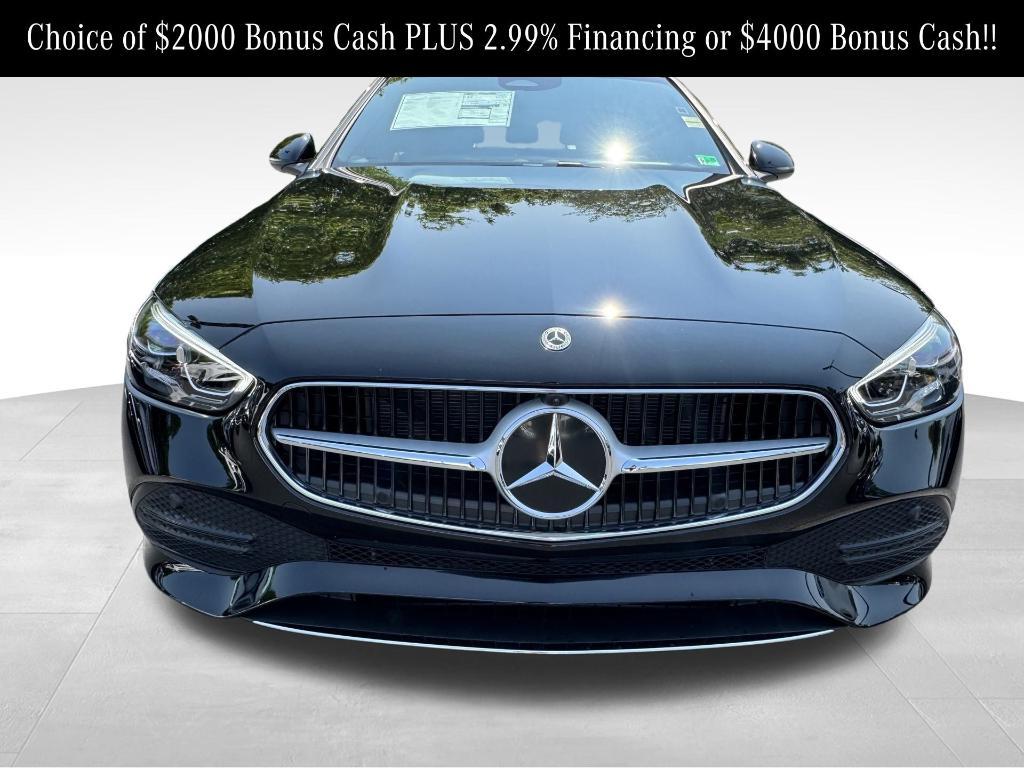new 2025 Mercedes-Benz C-Class car, priced at $57,120