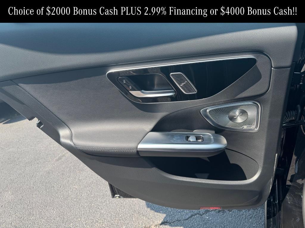 new 2025 Mercedes-Benz C-Class car, priced at $57,120