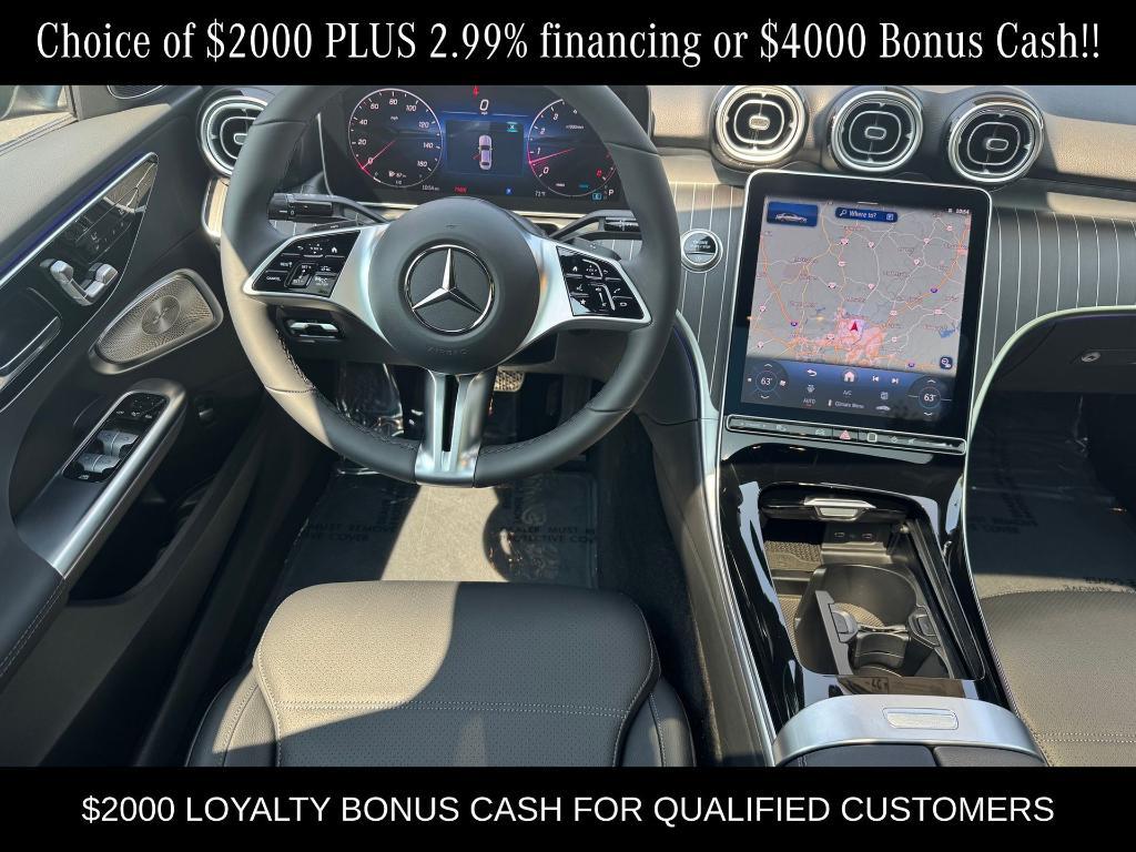 new 2025 Mercedes-Benz C-Class car, priced at $57,120
