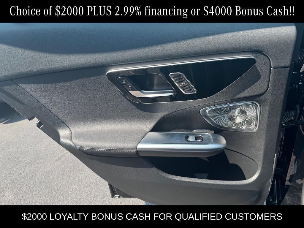 new 2025 Mercedes-Benz C-Class car, priced at $57,120