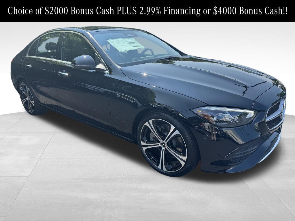 new 2025 Mercedes-Benz C-Class car, priced at $57,120