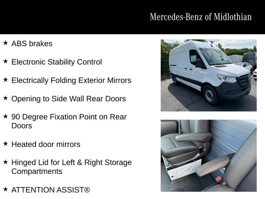 new 2024 Mercedes-Benz Sprinter 2500 car, priced at $57,586