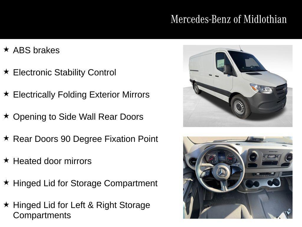 new 2025 Mercedes-Benz Sprinter 2500 car, priced at $59,034