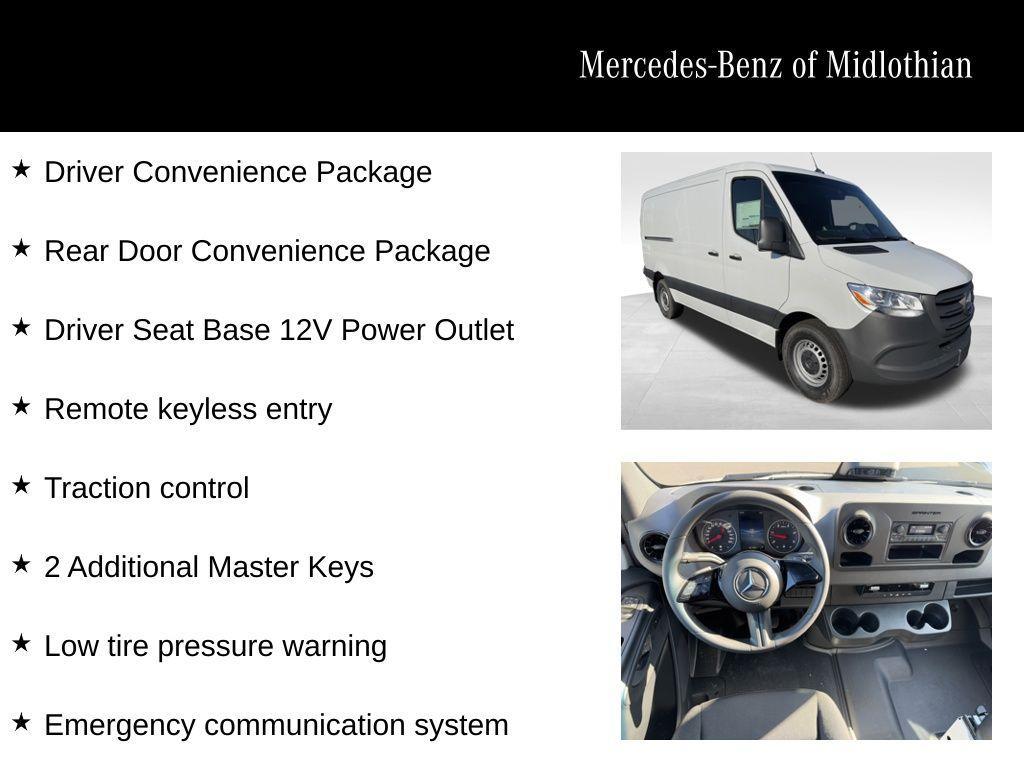 new 2025 Mercedes-Benz Sprinter 2500 car, priced at $59,034