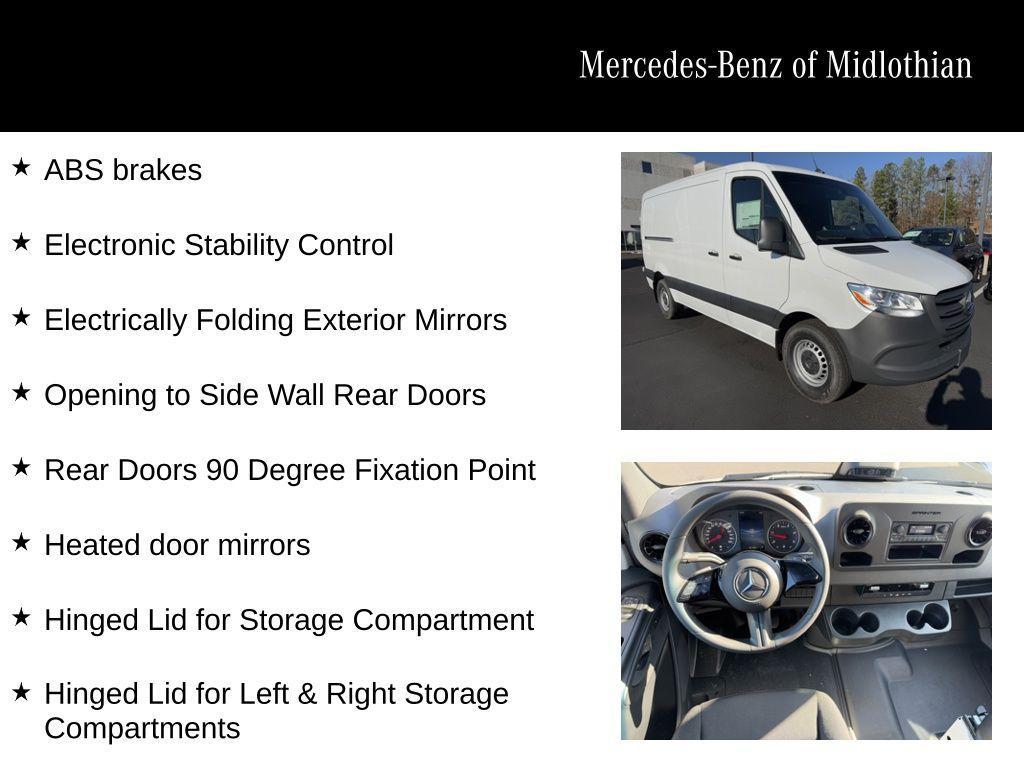new 2025 Mercedes-Benz Sprinter 2500 car, priced at $59,034