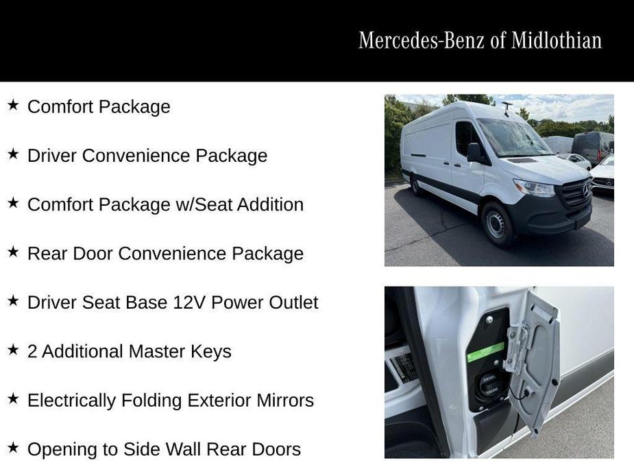 new 2024 Mercedes-Benz Sprinter 2500 car, priced at $67,229