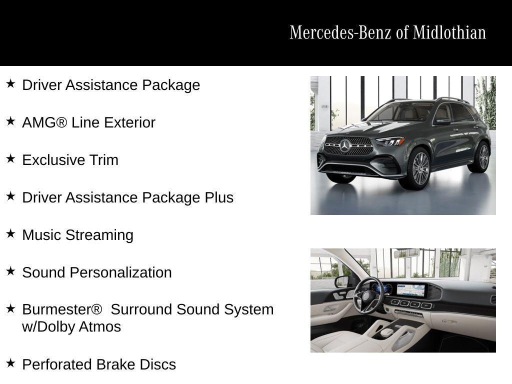 new 2026 Mercedes-Benz GLE 350 car, priced at $77,680