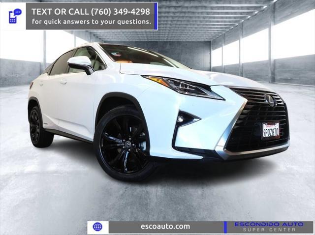 used 2018 Lexus RX 450h car, priced at $33,999
