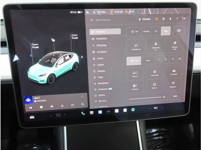 used 2021 Tesla Model Y car, priced at $28,999