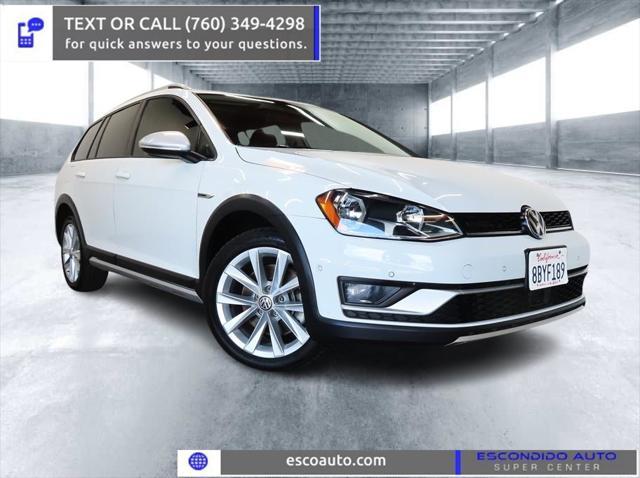 used 2017 Volkswagen Golf Alltrack car, priced at $17,999