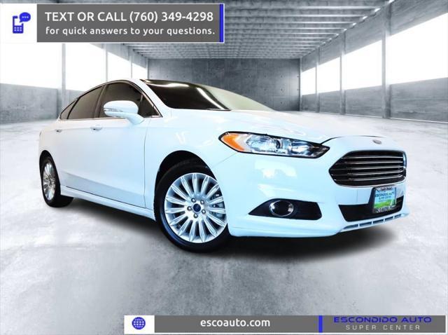 used 2016 Ford Fusion Energi car, priced at $13,499