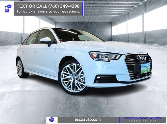 used 2018 Audi A3 e-tron car, priced at $21,999