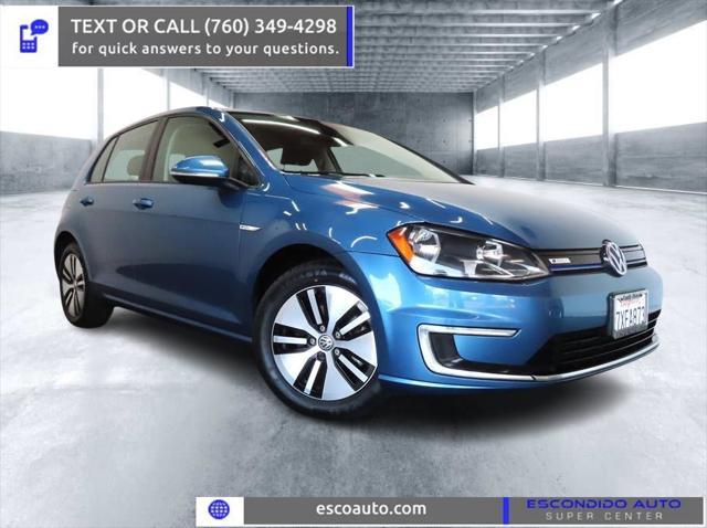 used 2016 Volkswagen e-Golf car, priced at $9,999