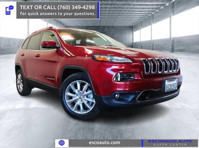 used 2016 Jeep Cherokee car, priced at $12,999