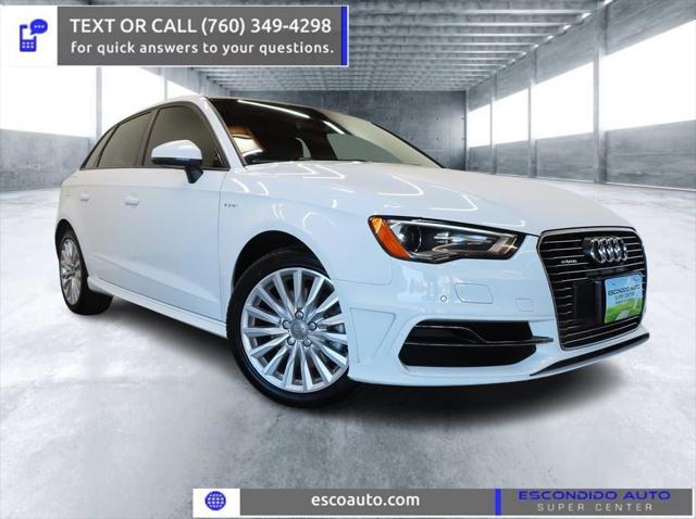 used 2016 Audi A3 e-tron car, priced at $15,999