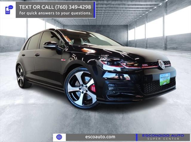 used 2019 Volkswagen Golf GTI car, priced at $20,999