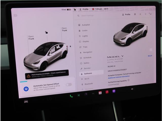 used 2020 Tesla Model Y car, priced at $29,999