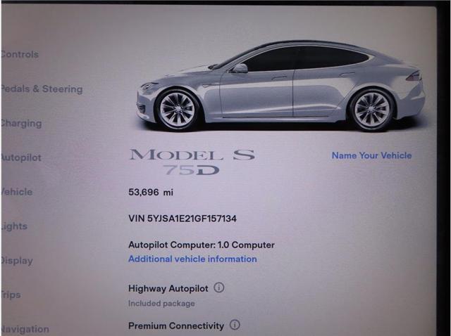 used 2016 Tesla Model S car, priced at $24,999